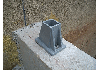 Pied moul pour poteau de 50