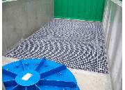 Caillebotis polyester sur station d'puration 2