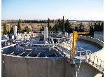 Garde corps circulaire sur bassin station d'purat