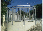 Garde corps circulaire  barreaux verticaux 02