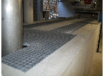Caillebotis polyester en station d'puration 3